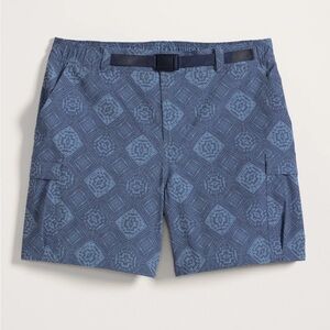 PENDLETON XL BLUE BEACH BLANKET FIELDER HYBRID CARGO SHORTS